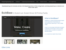 Tablet Screenshot of enjoyengineering.com